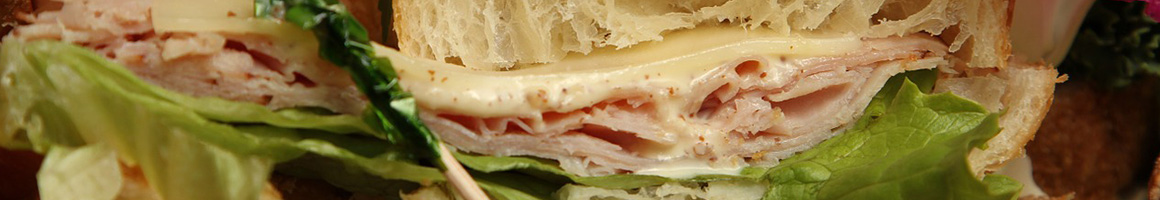 Eating Mediterranean Sandwich at Hy Mart restaurant in North Hollywood, CA.